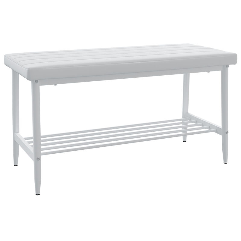 foto del prodotto panca grand, bianco, 85 x 35 cm, vicco