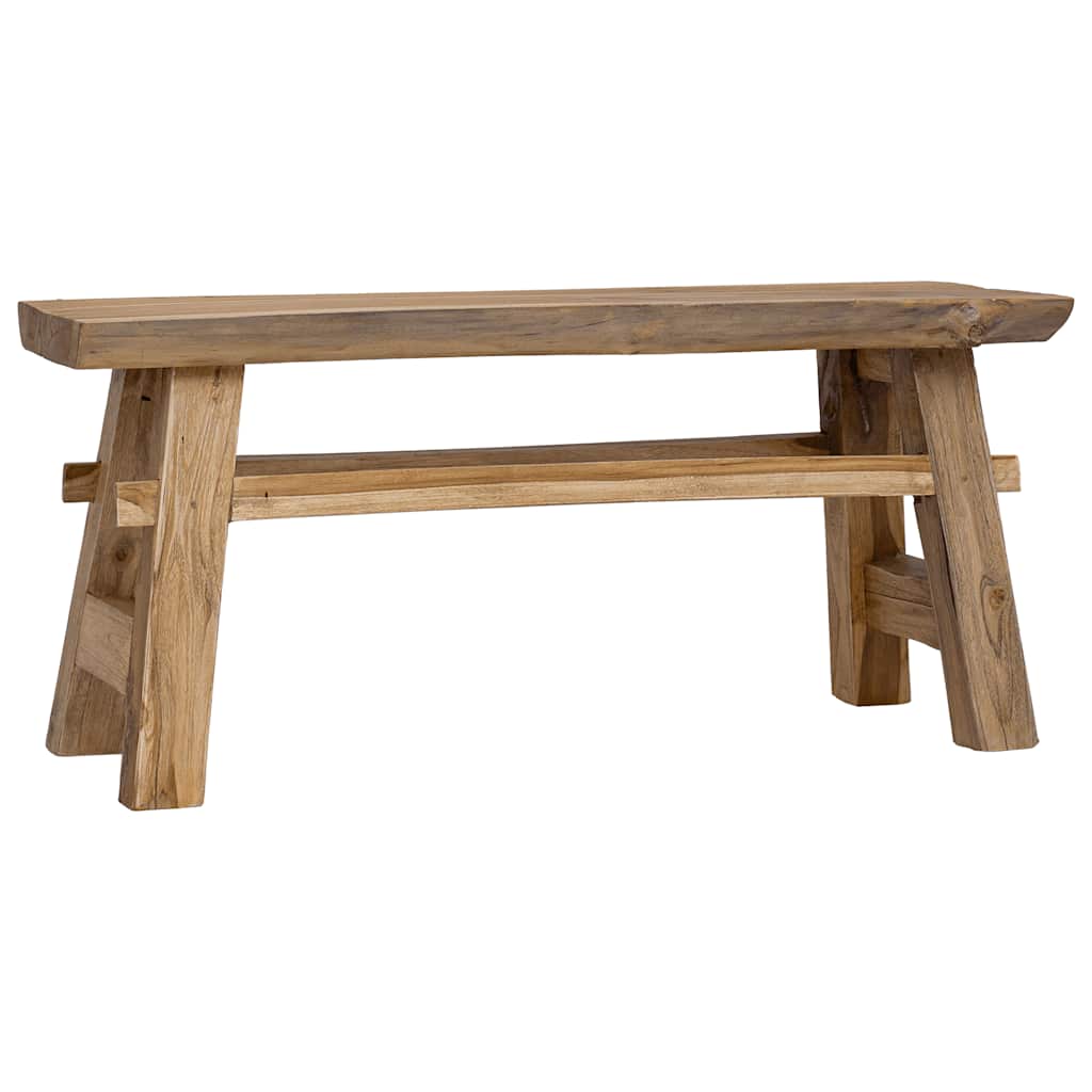 foto del prodotto panca in legno massello di recupero 100x28x43 cmcod mxl 79590