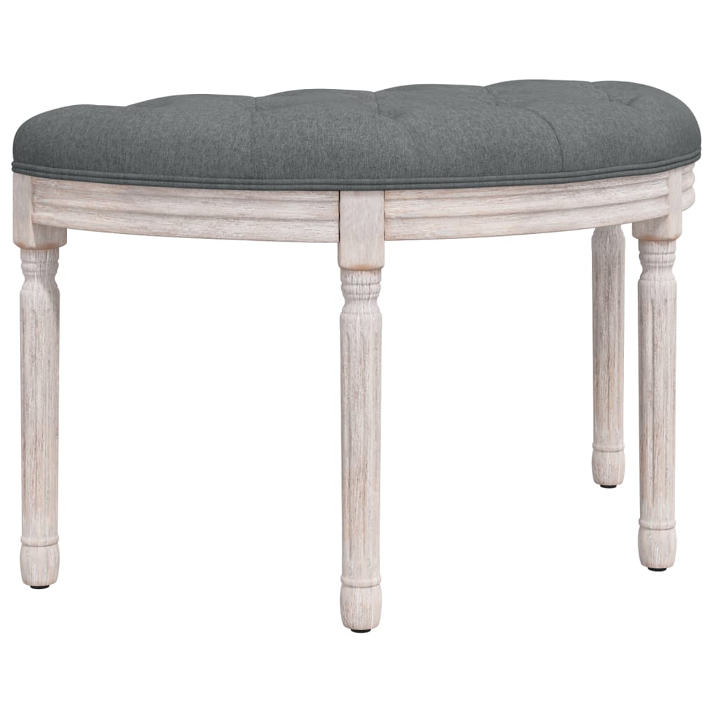 foto del prodotto panca mobile per camera da letto 81,5 x 41 x 49 cm tessuto grigio scuro 02 0010660
