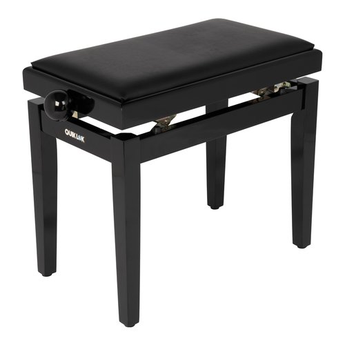 foto del prodotto panca pianoforte quiklok 10 01131 pb 100 bk l black