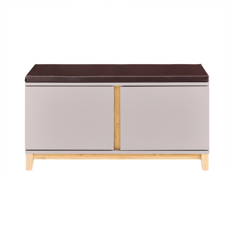 foto del prodotto panca scarpiera 90x34x46cm fsr117 ka sobuy
