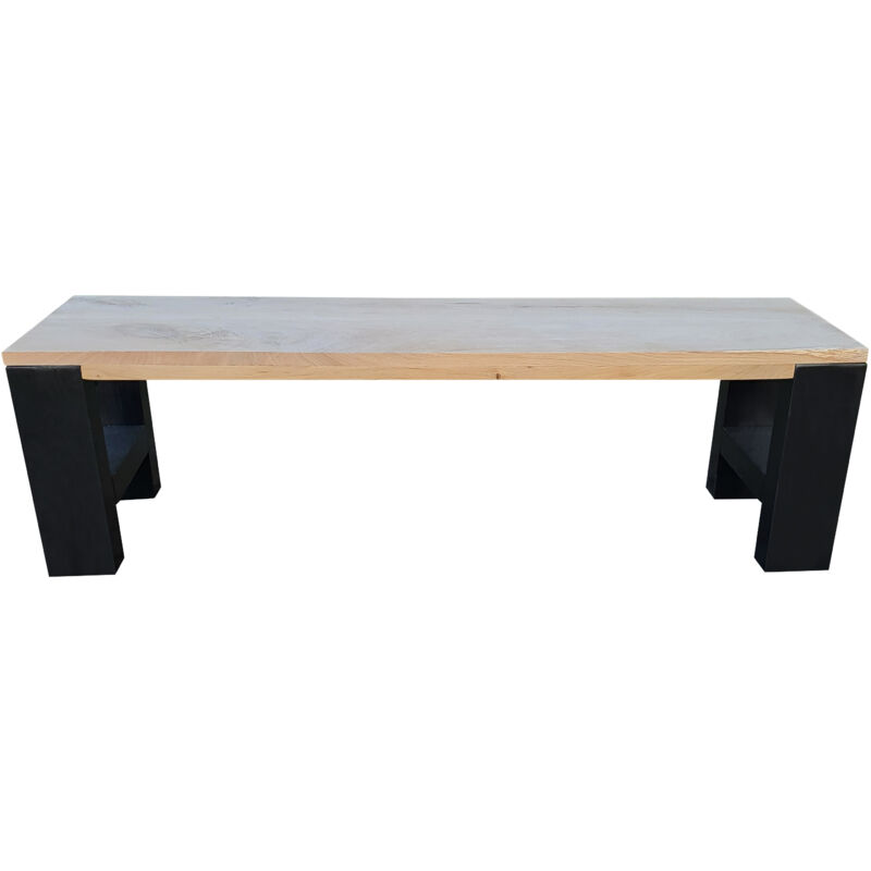 foto del prodotto panca seattle nera wood4you
