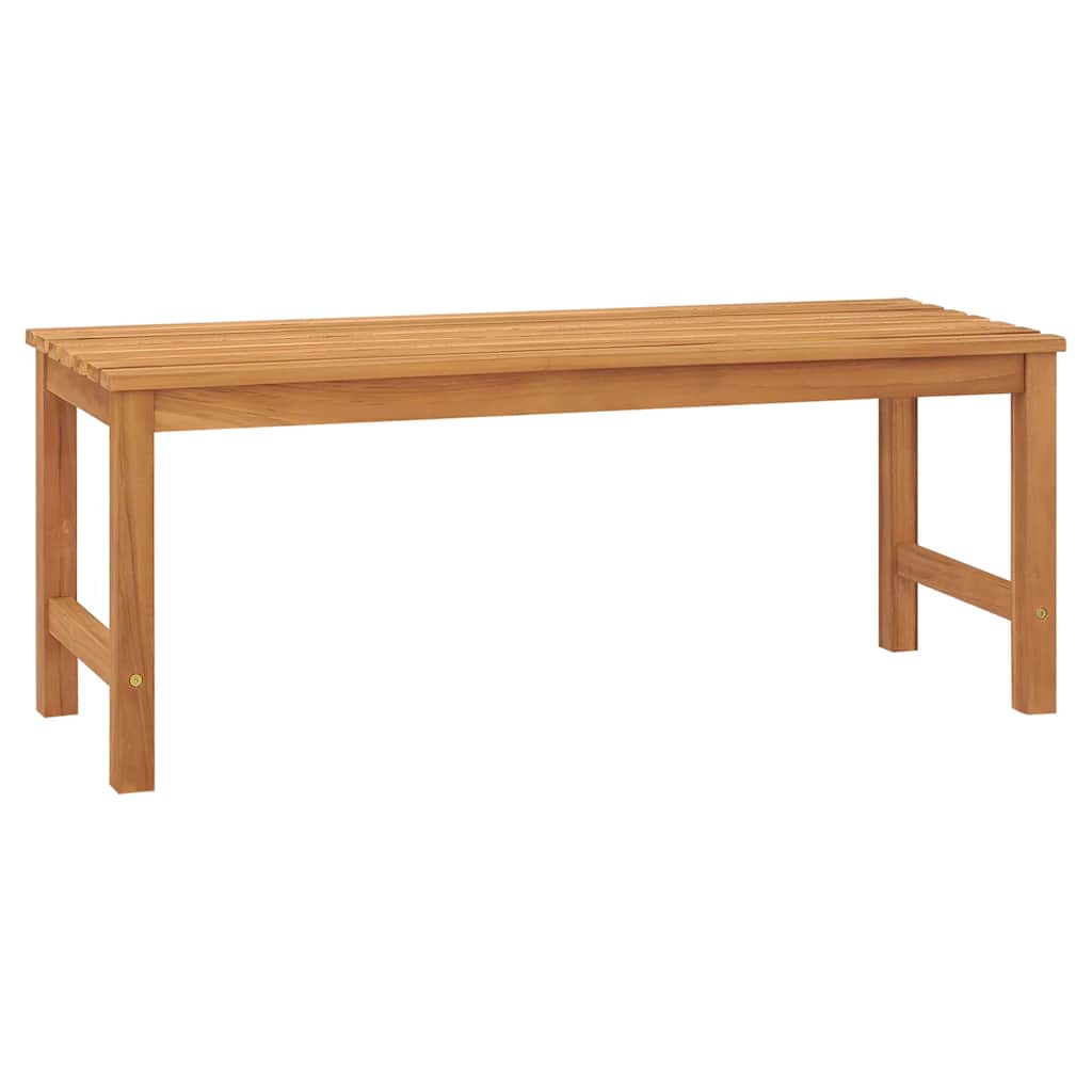 foto del prodotto panchina da giardino 114 cm in legno massello di teak cod mxl 46086