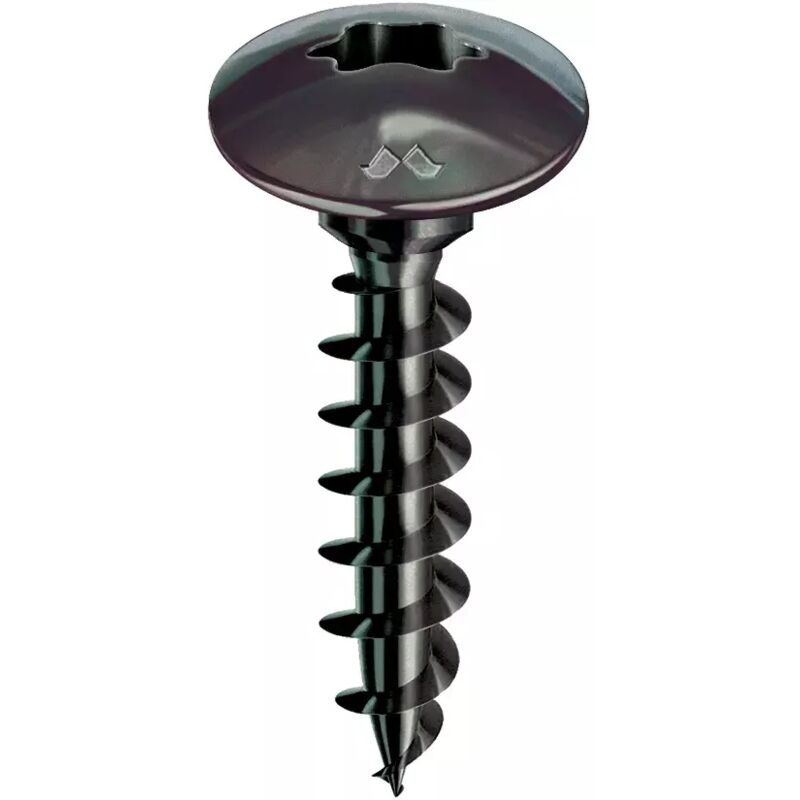 foto del prodotto panelvit fc vite a testa cilindrica torx 6x40mm zincata nera confezione da 200 pv029a600400knc mustad