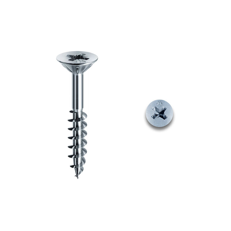 foto del prodotto panelvit vite per legno torx 4,5x40 mm filettatura svasata parziale confezione da 500 pfacxp450400c8c mustad