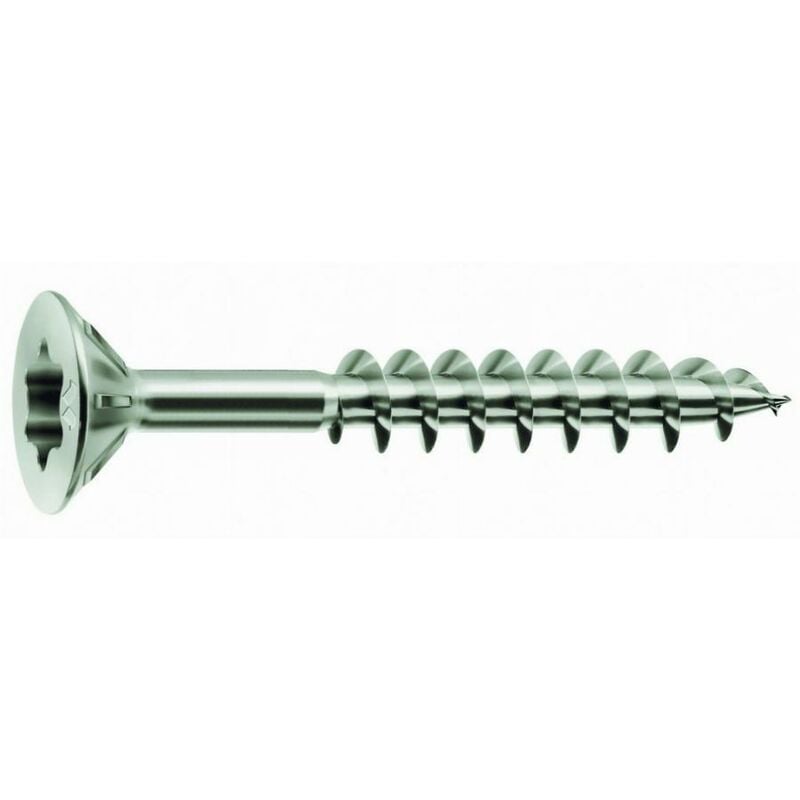 foto del prodotto panelvit vite per legno torx 4x80 mm filettatura svasata parziale confezione da 200 pfacxp400800c8c mustad