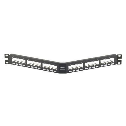 foto del prodotto pann.1u angol.per 24 rj45s nero