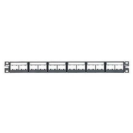 foto del prodotto pann.1u per 24 rj45u minicom nero