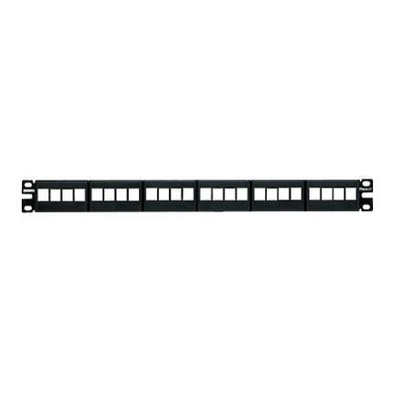 foto del prodotto pann.1u per 24 rj45u netkey nero