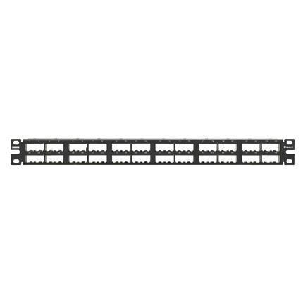 foto del prodotto pann.1u per 48 rj45 minicom nero