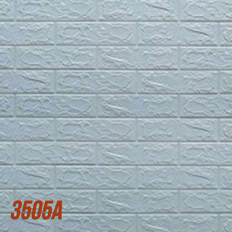 foto del prodotto pannelli 3d autoadesivi in pe 70x70cm mattoni o legno resistenti, isolanti, idrorepellenti, economici mattoni blu 3505a