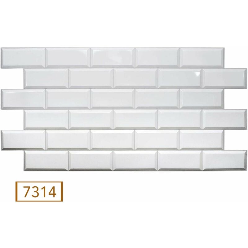 foto del prodotto pannelli 3d rivestimento a parete in pvc effetto pietra,mattoni,ceramiche, legno realistici e isolanti. 7314 mis.966x484mm 