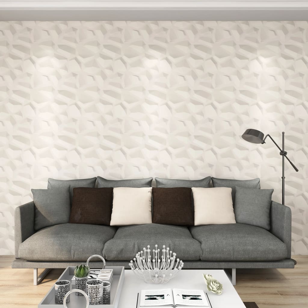 foto del prodotto pannelli a parete 3d 12 pz 0,5x0,5 m 3 m cod mxl 19570