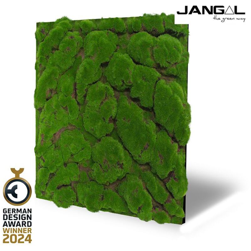 foto del prodotto pannelli acustici modulabili in flora sintetica ultrarealistica 52x52cm mod. big bulk jangal