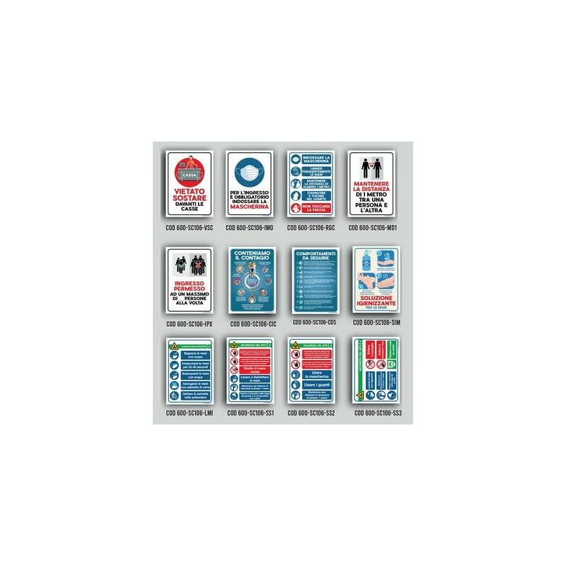 foto del prodotto pannelli avvisi e informazioni in forex cm 25x35 sicurezza del sito 1