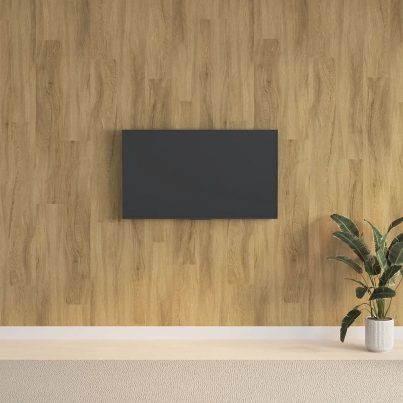 foto del prodotto pannelli da parete effetto legno marrone pvc 2,06 m vidaxl