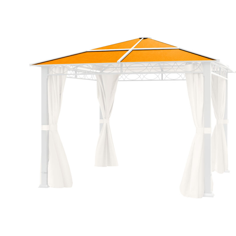 foto del prodotto pannelli di ricambio 3x3 m hardtop ca. 6 mm in policarbonato per paradise deluxe