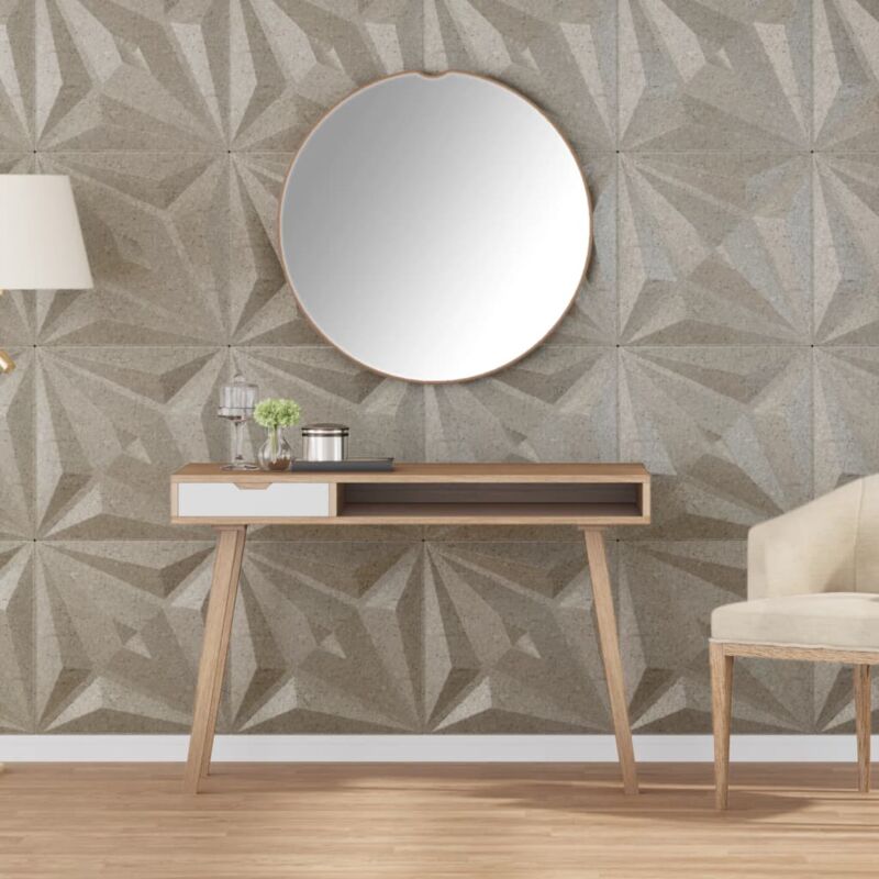 foto del prodotto pannelli murali 24 pz beton 50x50 cm xps 6 m stella vidaxl