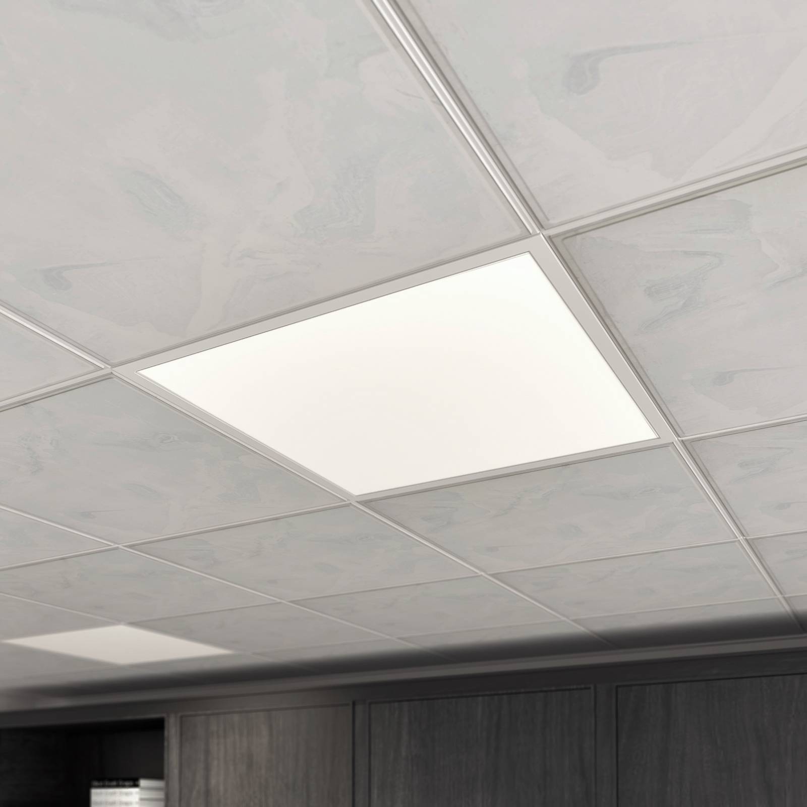 foto del prodotto pannello a led arcchio vinas, 62 cm, bianco, alluminio, cct