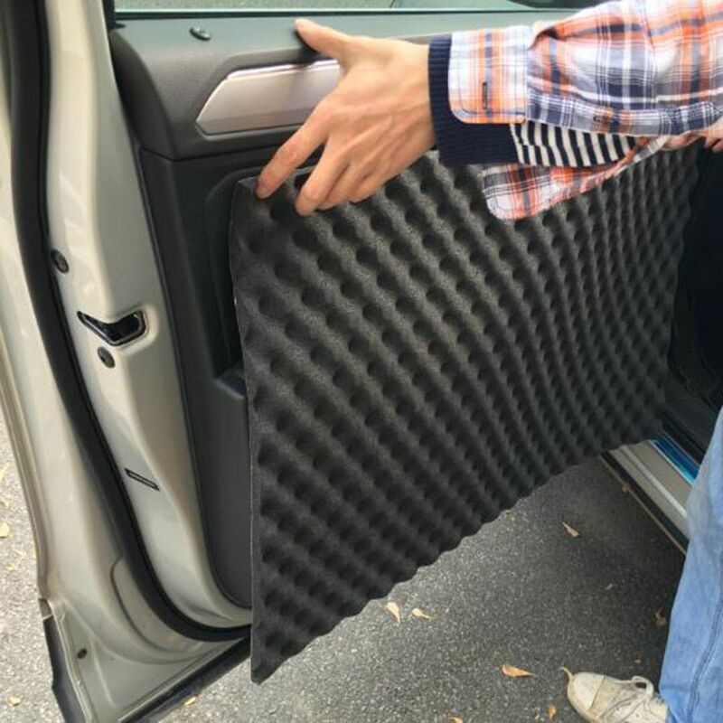 foto del prodotto pannello adesivo antirombo antivibrante fonoassorbente foam auto 50x100cm