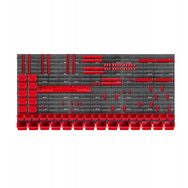 foto del prodotto pannello da parete kadax tool 174x78 cm 110 pezzi