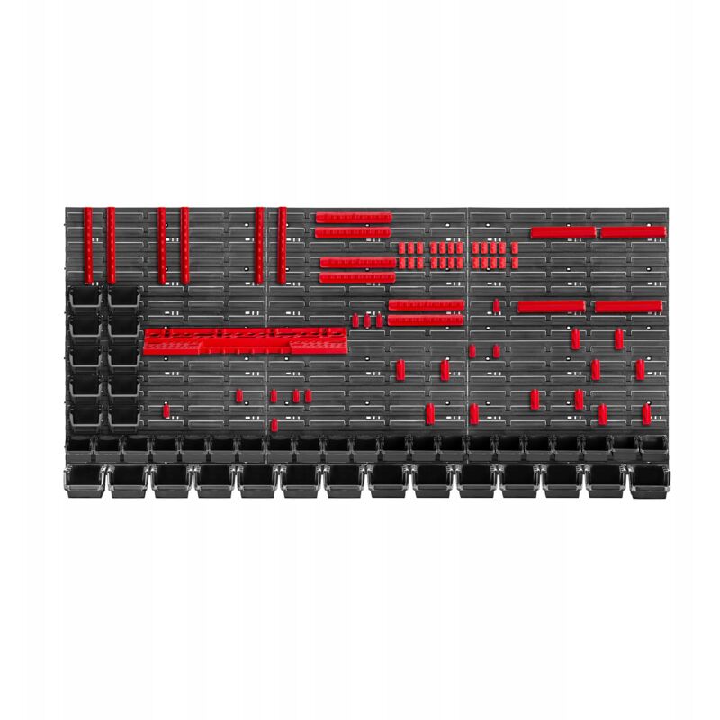 foto del prodotto pannello da parete kadax tool 174x78 cm 110 pezzi
