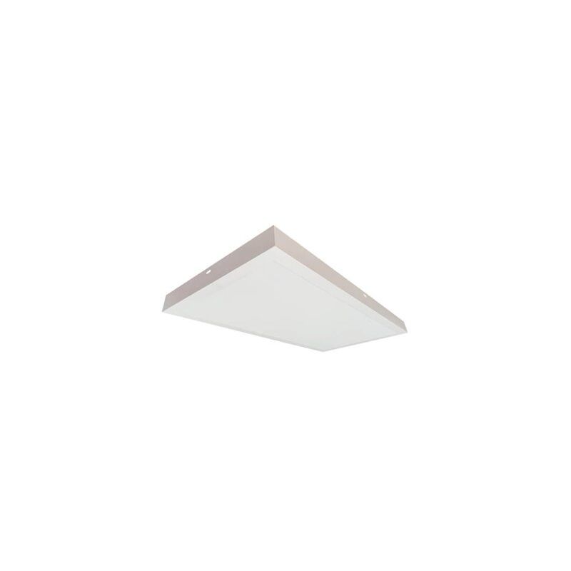 foto del prodotto pannello da superficie led rettangolare kisongo 60x30cm 24w 4200k bianco