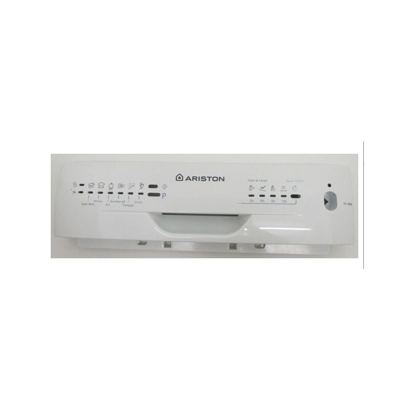 foto del prodotto pannello di controllo bianco originale lavastoviglie ariston hotpoint hotpoint 303471