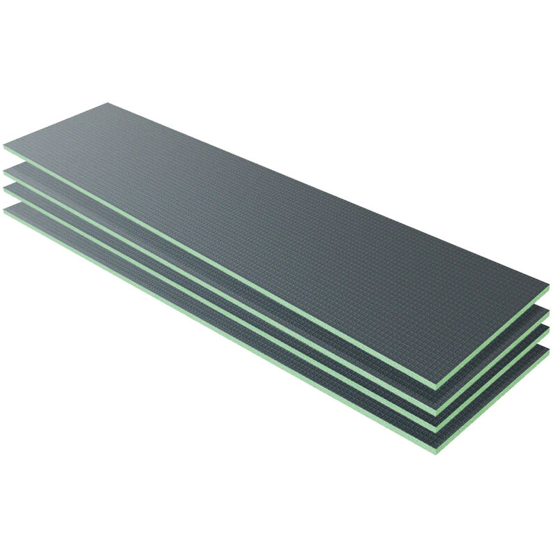 foto del prodotto pannello di costruzione da piastrellare in estruso polistrirene rigido per l isolamento della casa e del bagno dimensione 2500x600x25 mm 4 pezzi 
