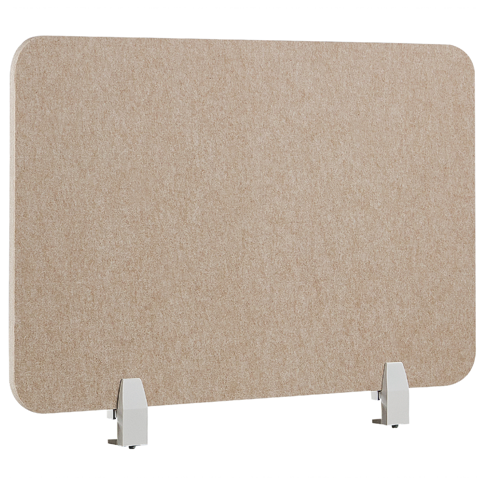 foto del prodotto pannello divisorio beige fonoassorbente 80 x 50 cm in plastica pet