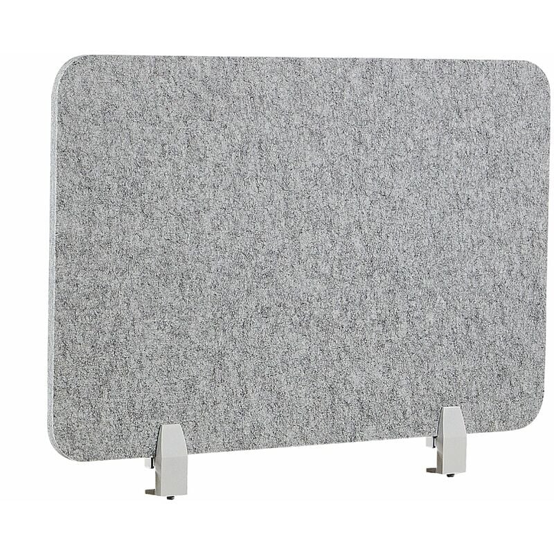 foto del prodotto pannello divisorio fonoassorbente in pet 80 x 50 cm grigio wally