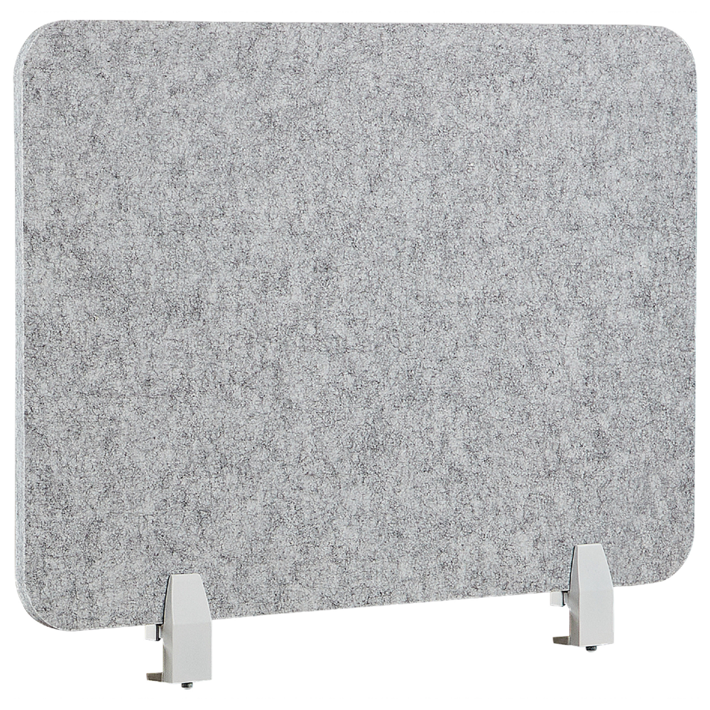 foto del prodotto pannello divisorio grigio fonoassorbente 72 x 50 cm in plastica pet