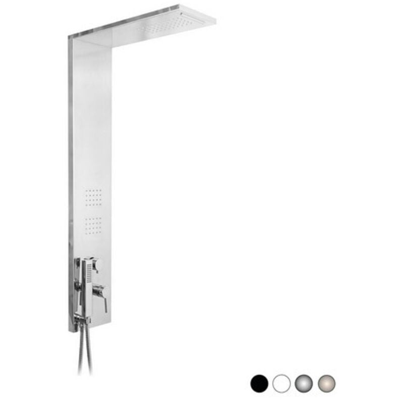 foto del prodotto pannello doccia multifunzione mod. trend nero opaco matt