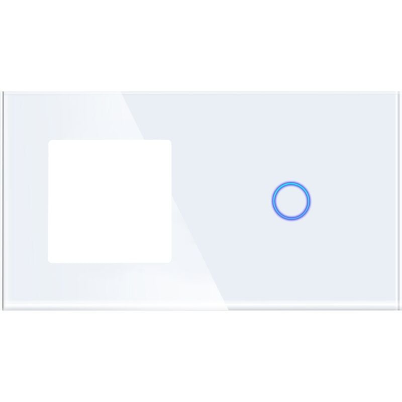 foto del prodotto pannello doppio vetro 1f1g bianco dc smart home