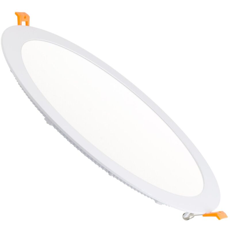 foto del prodotto pannello downlight led 24w circolare superslim foro 280mm bianco freddo 5000k