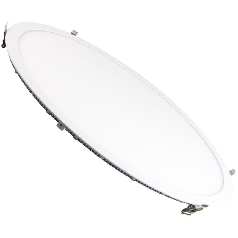foto del prodotto pannello downlight led 48w circolare superslim foro 585 mm bianco caldo 3000k