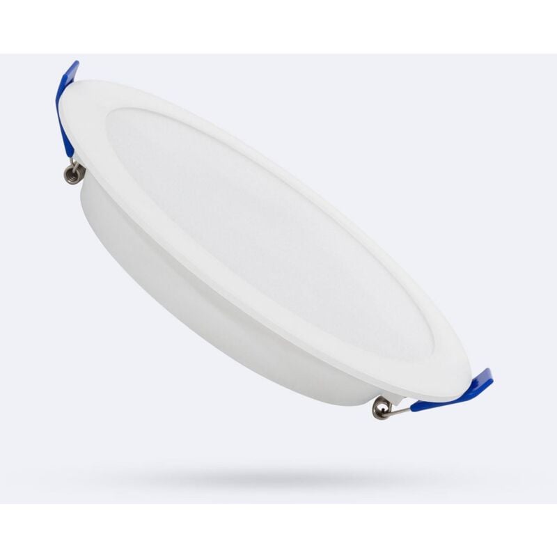 foto del prodotto pannello downlight led 9w circolare solid foro 125 135 mm bianco caldo 3000k
