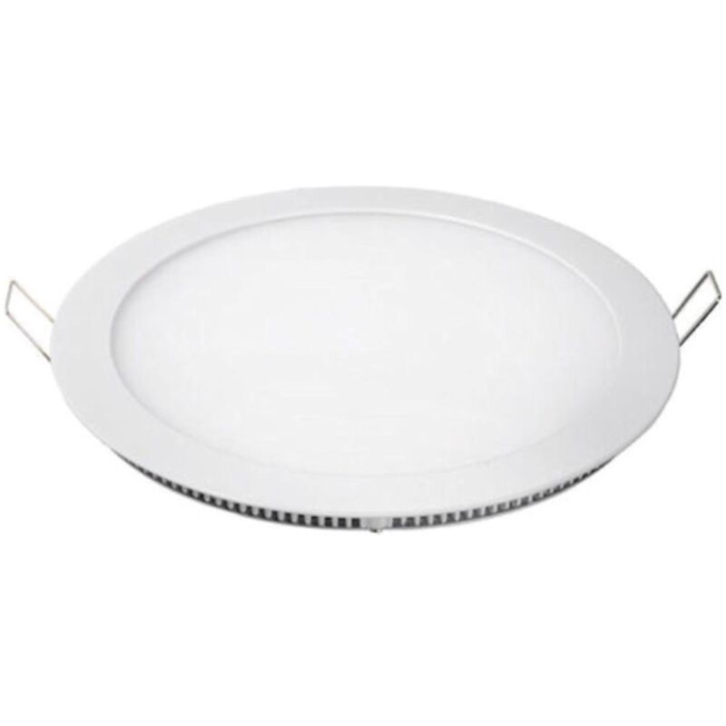 foto del prodotto pannello faretto ad incasso rotondo a led 12w luce bianco freddo 6500k per cartongesso risparmio enrgetico