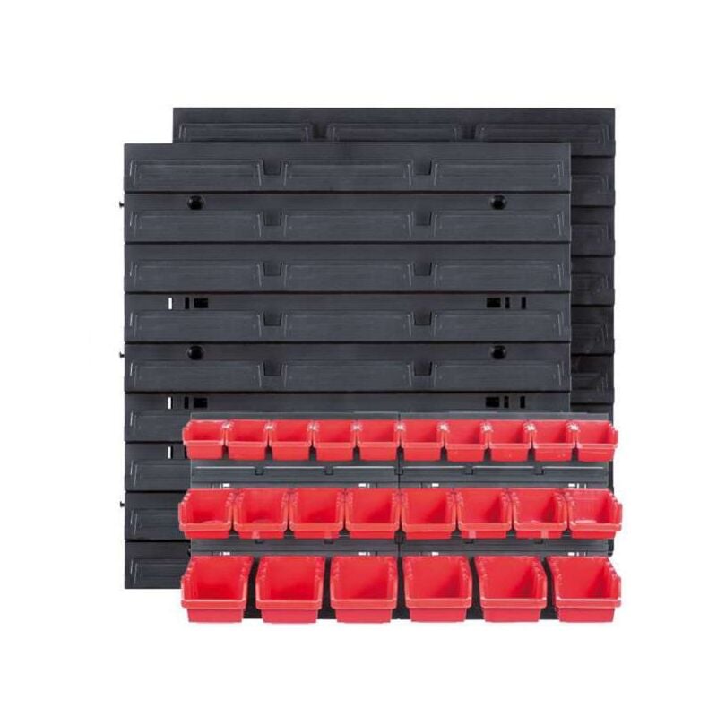 foto del prodotto pannello forato plastica kit kor 2 80x40 kisten