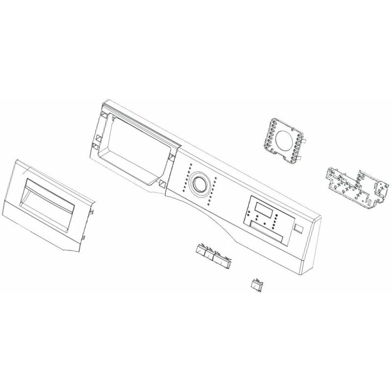 foto del prodotto pannello frontale asciugatrice beko 4364992
