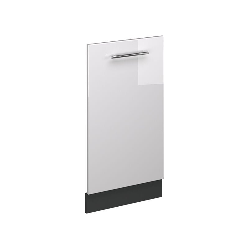foto del prodotto pannello frontale della lavastoviglie fame line, bianco lucido, 45 cm senza piano di lavoro vicco