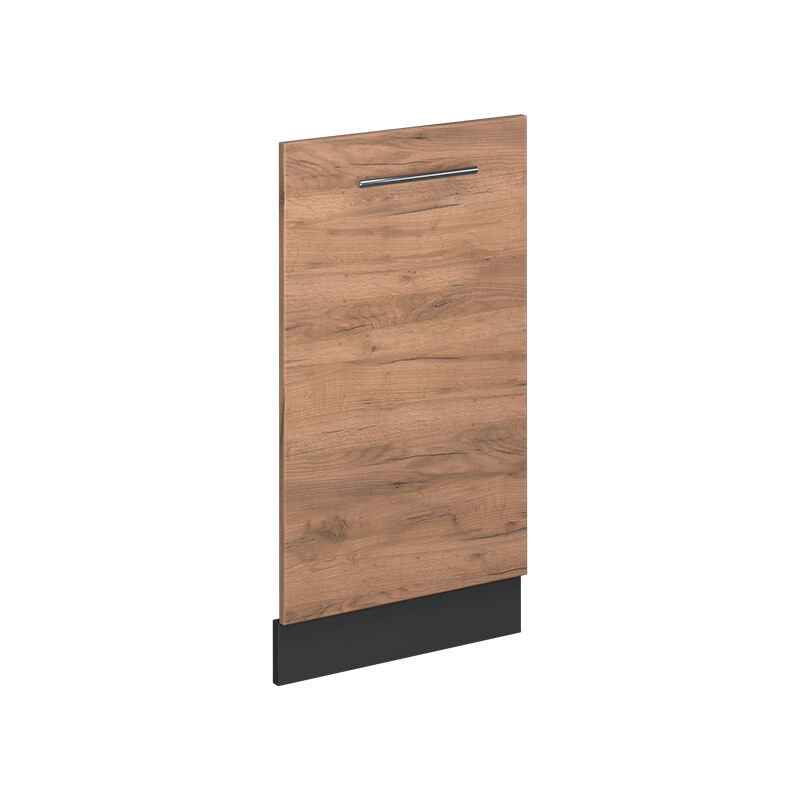 foto del prodotto pannello frontale della lavastoviglie fame line, quercia dorata, 45 cm senza piano di lavoro vicco