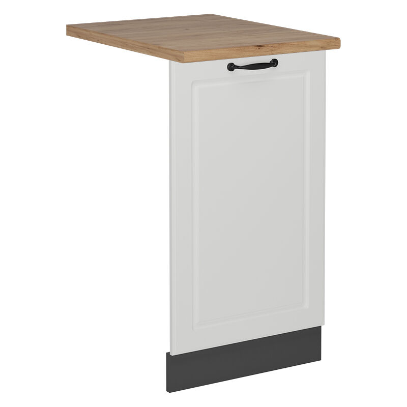 foto del prodotto pannello frontale della lavastoviglie r line, bianco casa di campagna, 45 cm , pl rovere vicco