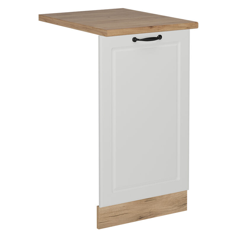 foto del prodotto pannello frontale della lavastoviglie r line, bianco casa di campagna, 45 cm , pl rovere vicco