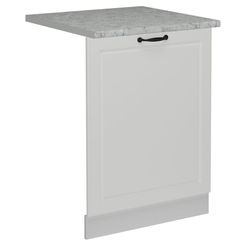 foto del prodotto pannello frontale della lavastoviglie r line, bianco casa di campagna, 60 cm , pl marmo vicco