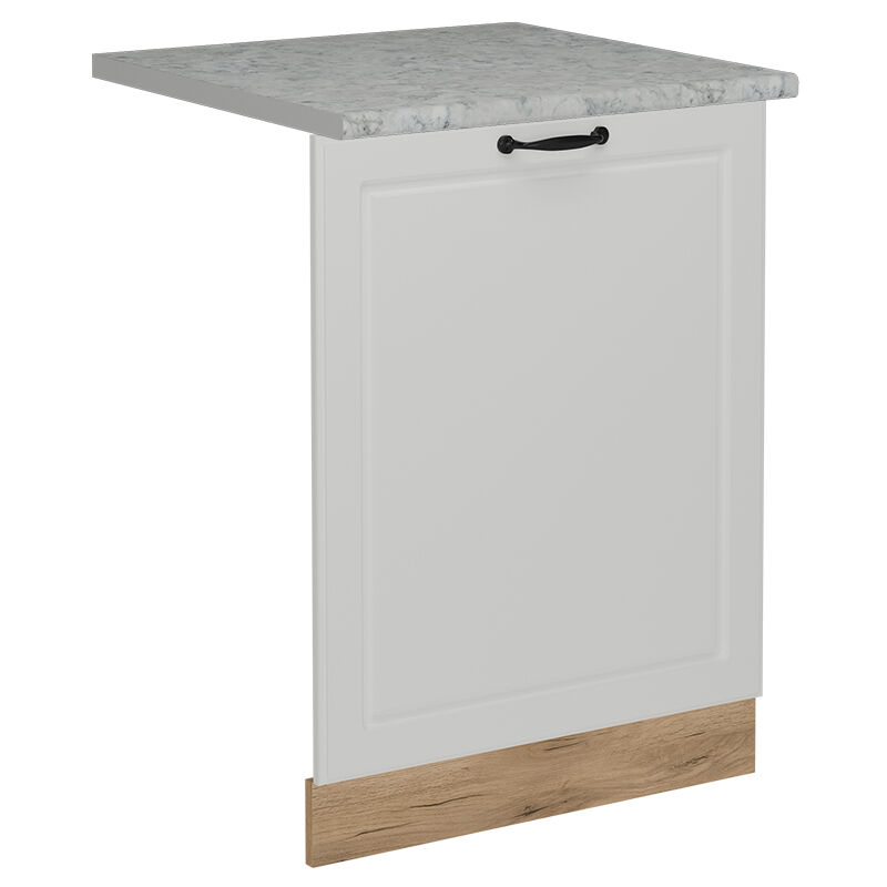 foto del prodotto pannello frontale della lavastoviglie r line, bianco casa di campagna, 60 cm , pl marmo vicco