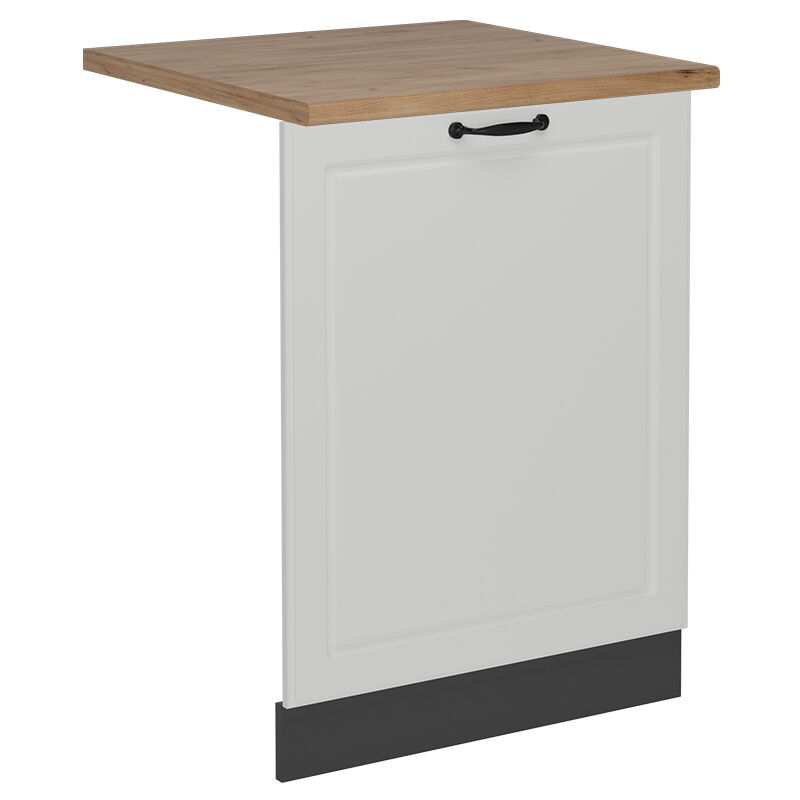 foto del prodotto pannello frontale della lavastoviglie r line, bianco casa di campagna, 60 cm , pl rovere vicco
