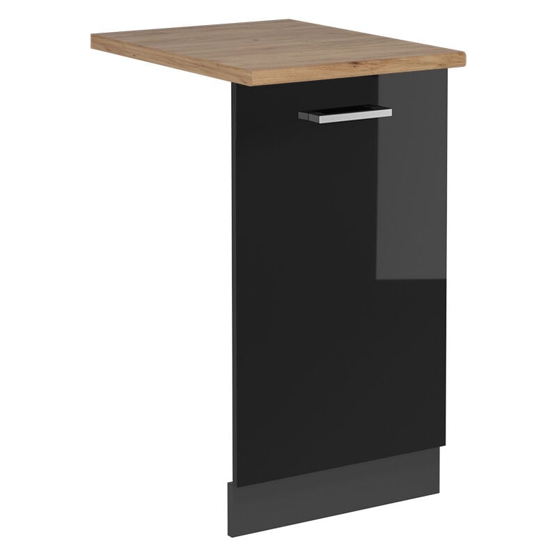foto del prodotto pannello frontale della lavastoviglie r line, nero lucido, 45 cm , pl rovere, vicco