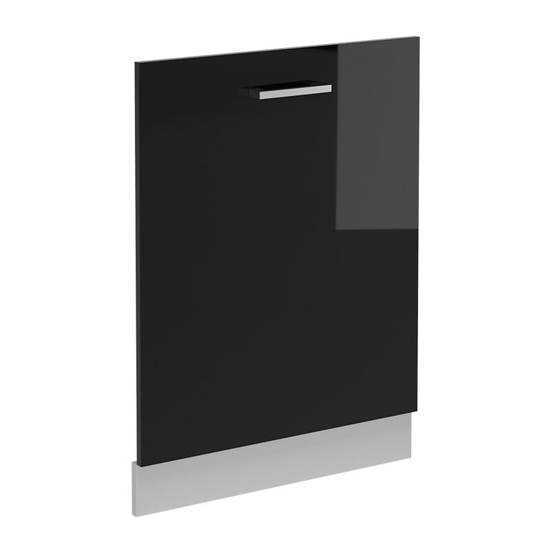 foto del prodotto pannello frontale della lavastoviglie r line, nero lucido, 60 cm senza piano di lavoro vicco