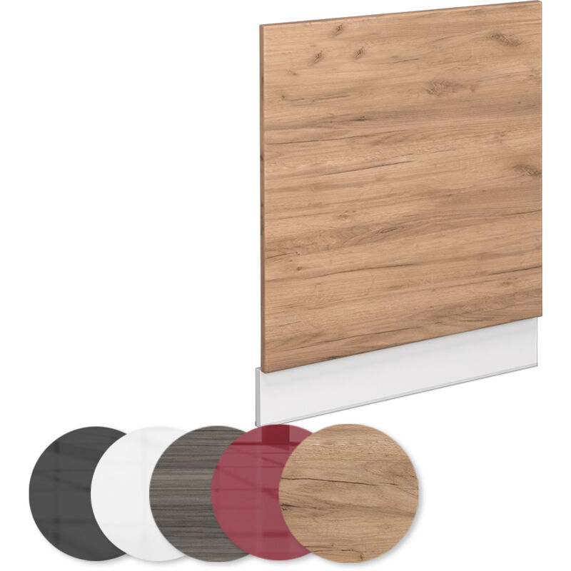 foto del prodotto pannello frontale fame line, quercia dorata, 60 cm senza piano di lavoro vicco